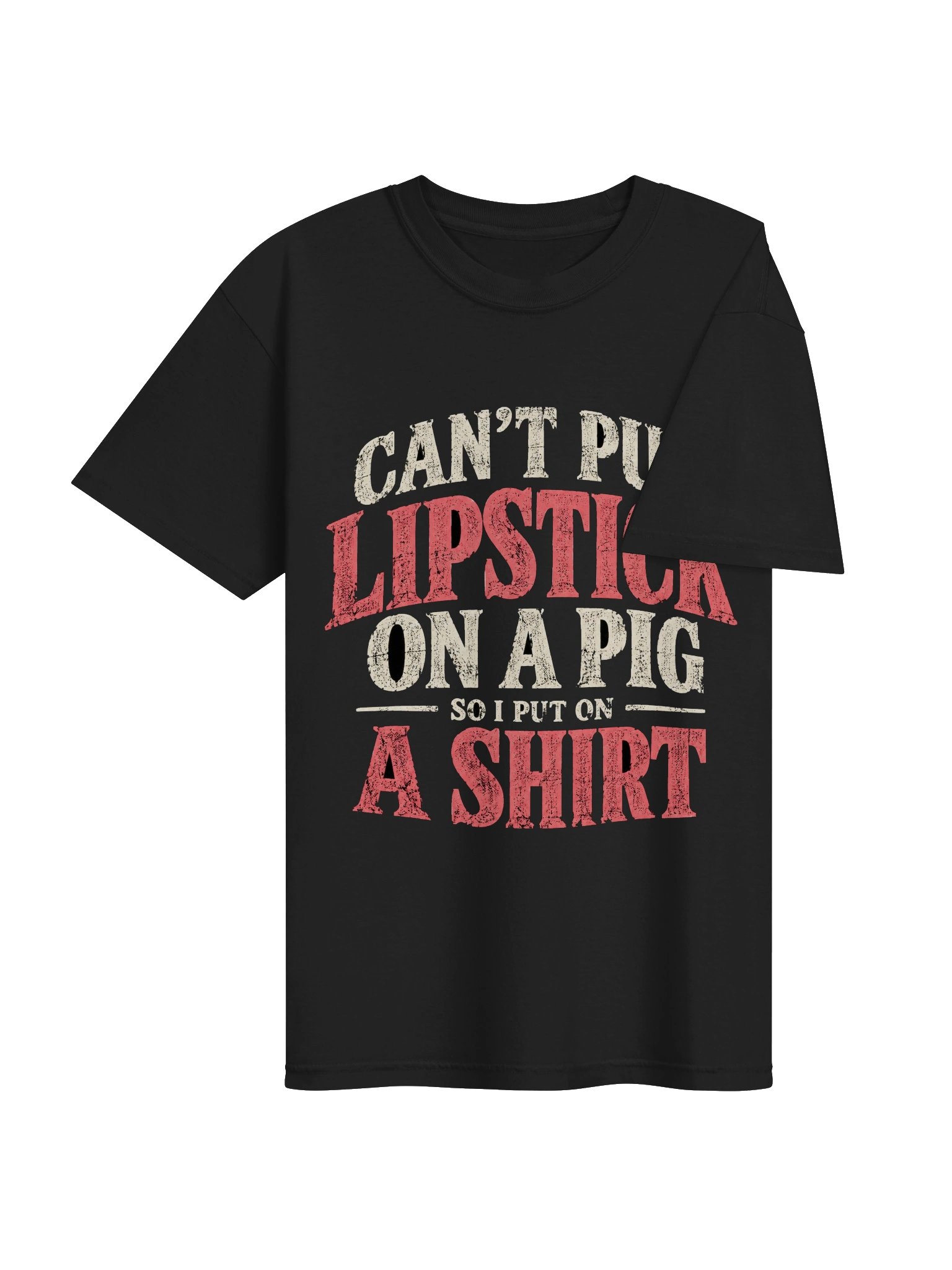 Can't Put Lipstick on a Pig Heavyweight Tee product image (4)
