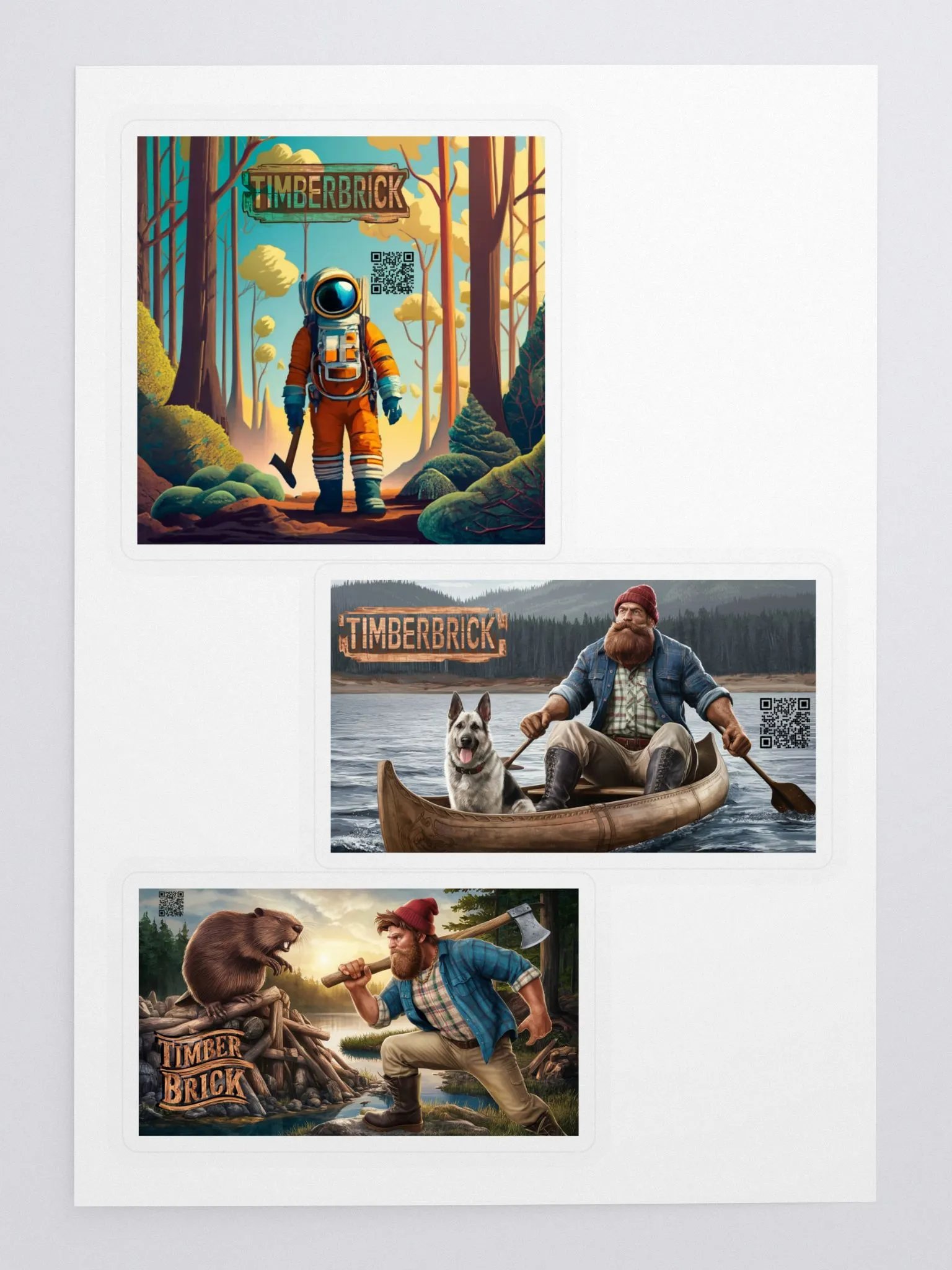 Timber Sticker Sheet! product image (3)