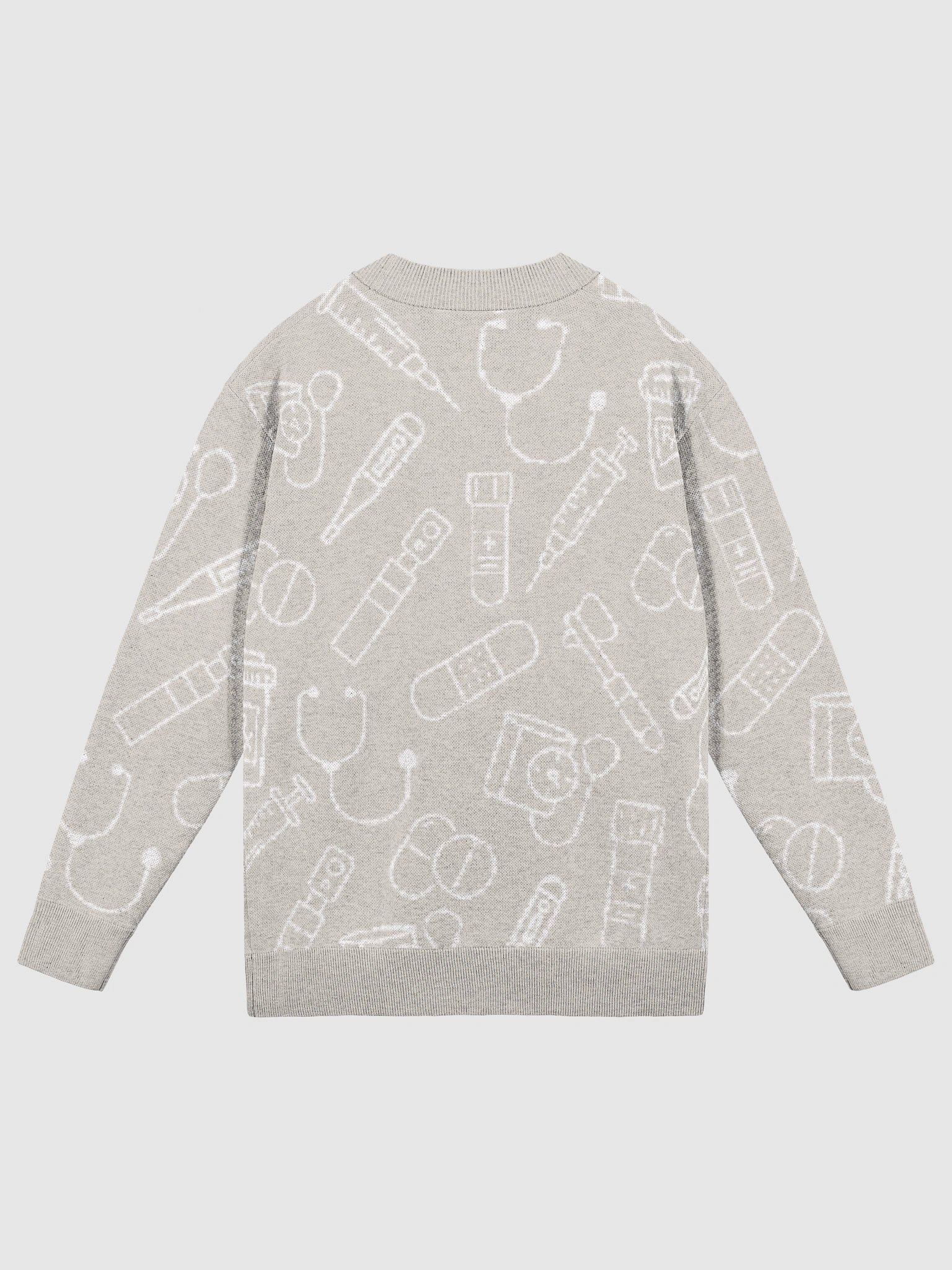 clinic cardigan (beige) product image (2)