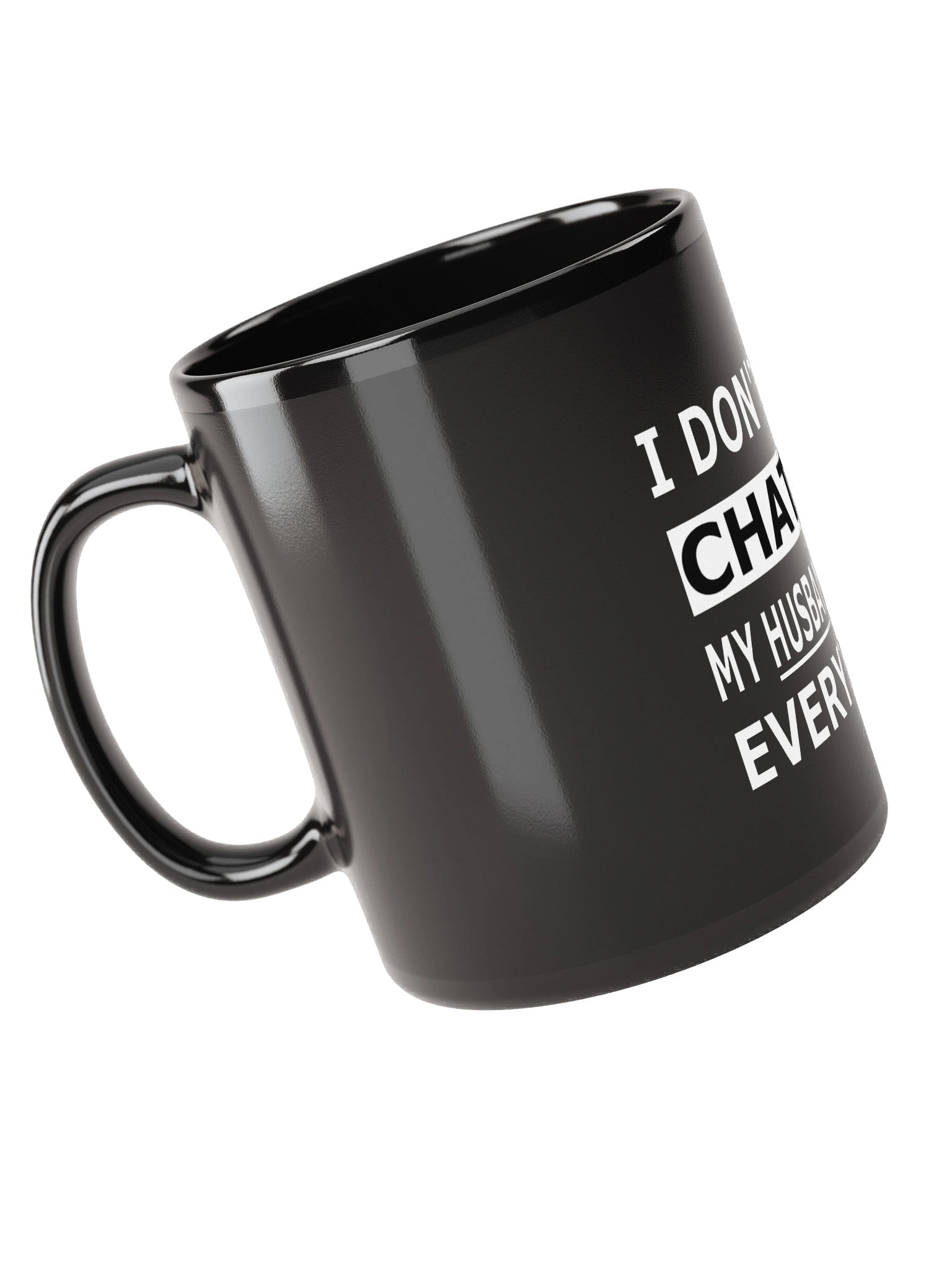 I Do not Need ChatGPT My Husband Knows Everything – Wifes Trust Mug Edition product image (1)