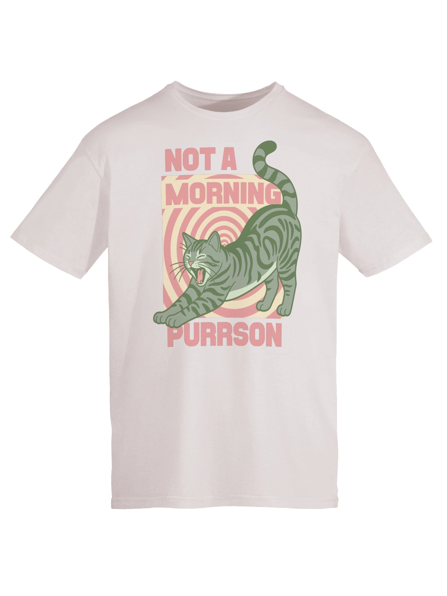 No Morning Purrson Tee product image (6)