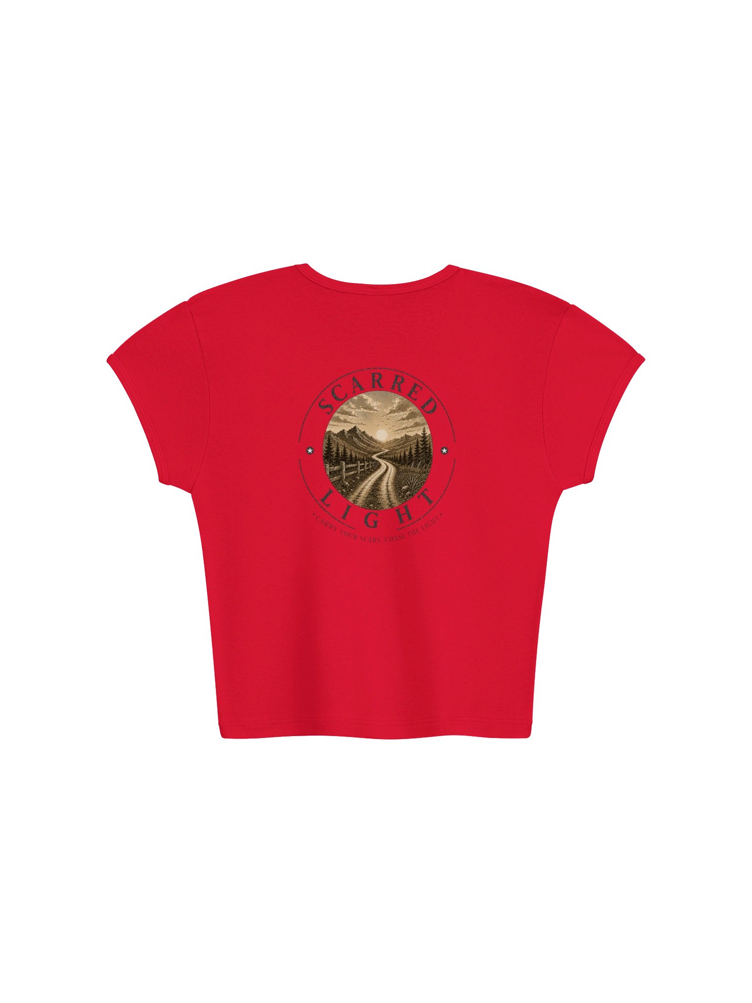 The Scarred Light LA Apparel Baby Tee product image (4)