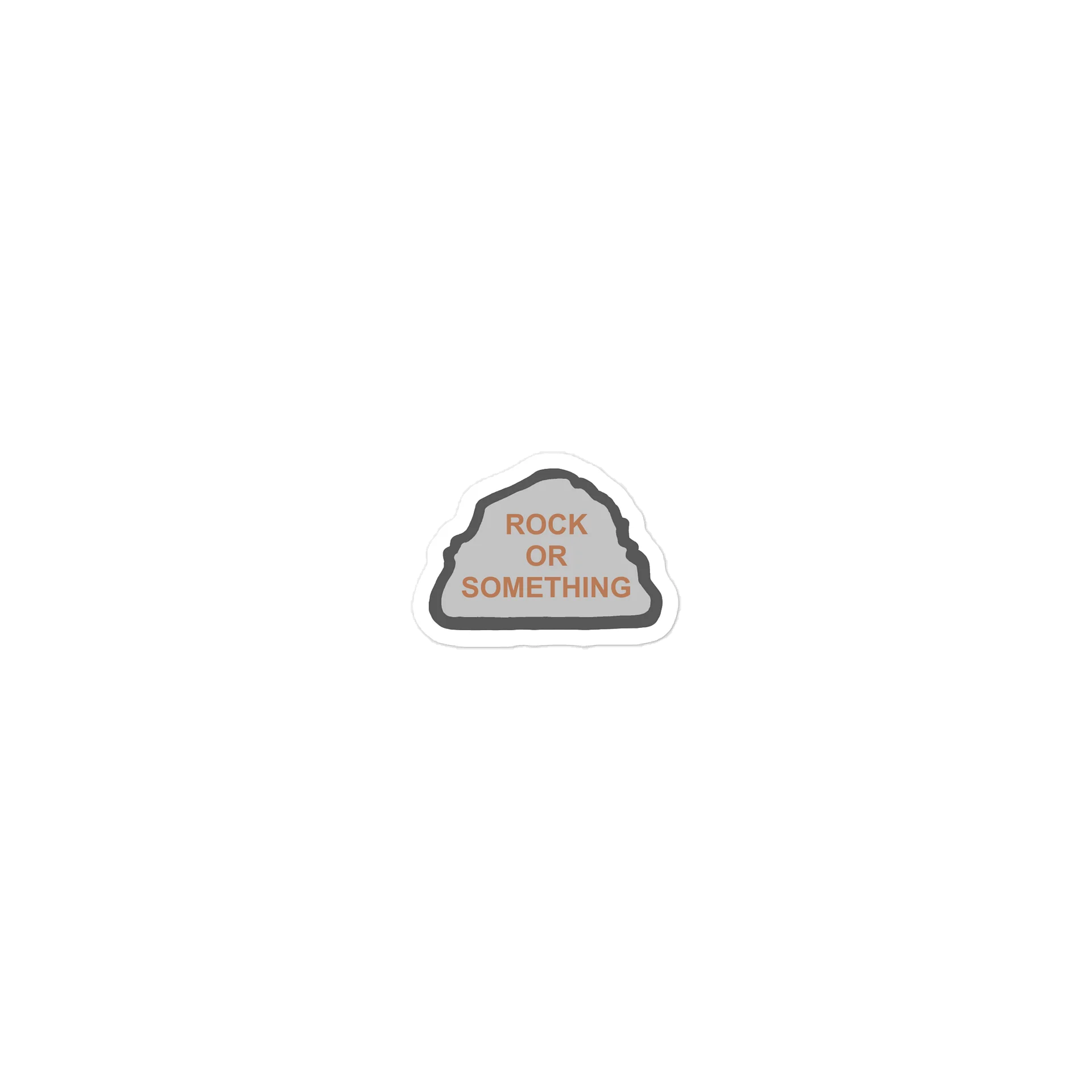 Rock or Something Sticker product image (1)