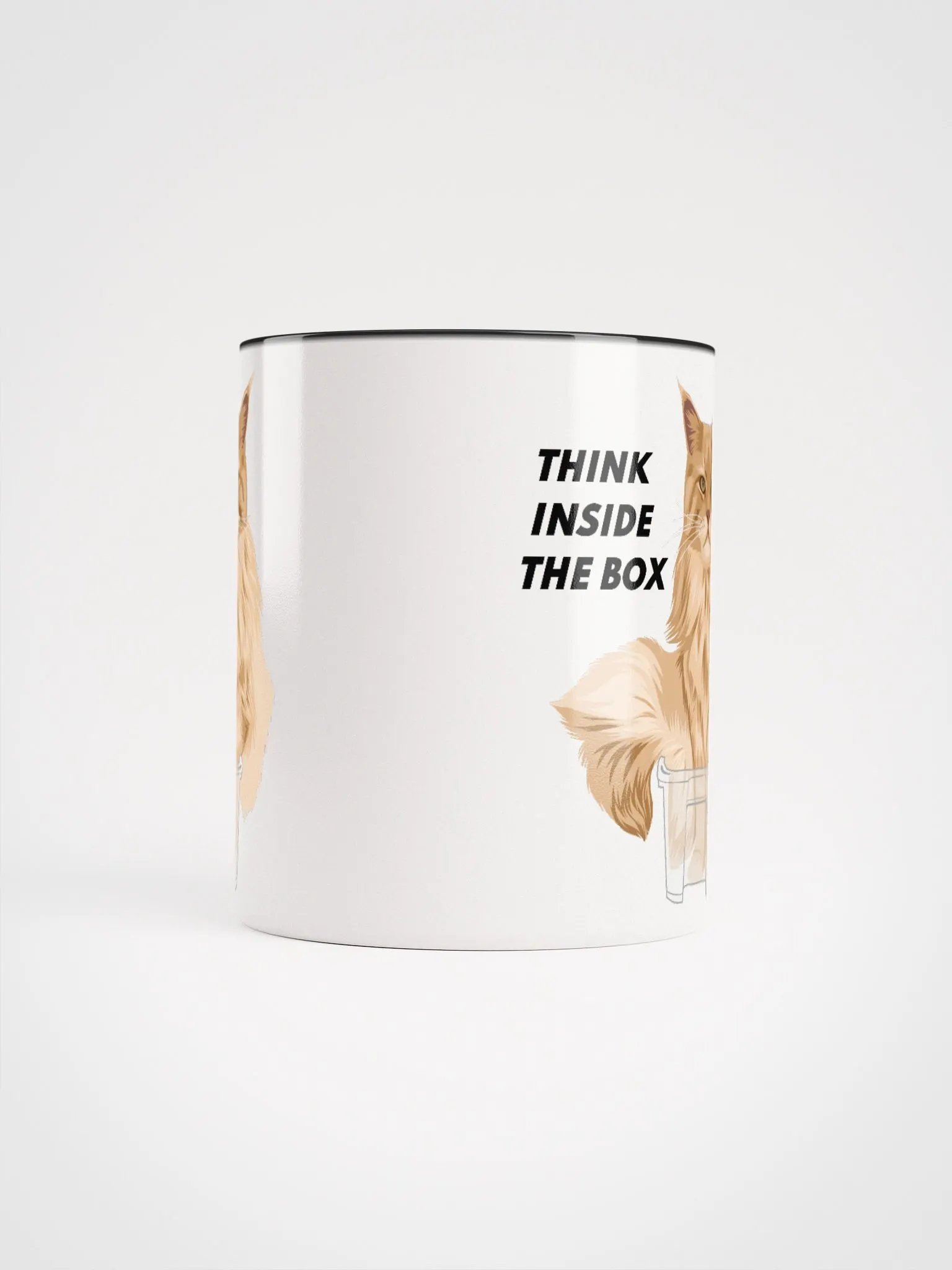 Buster Mug With Color - "Think Inside the Box" product image (5)