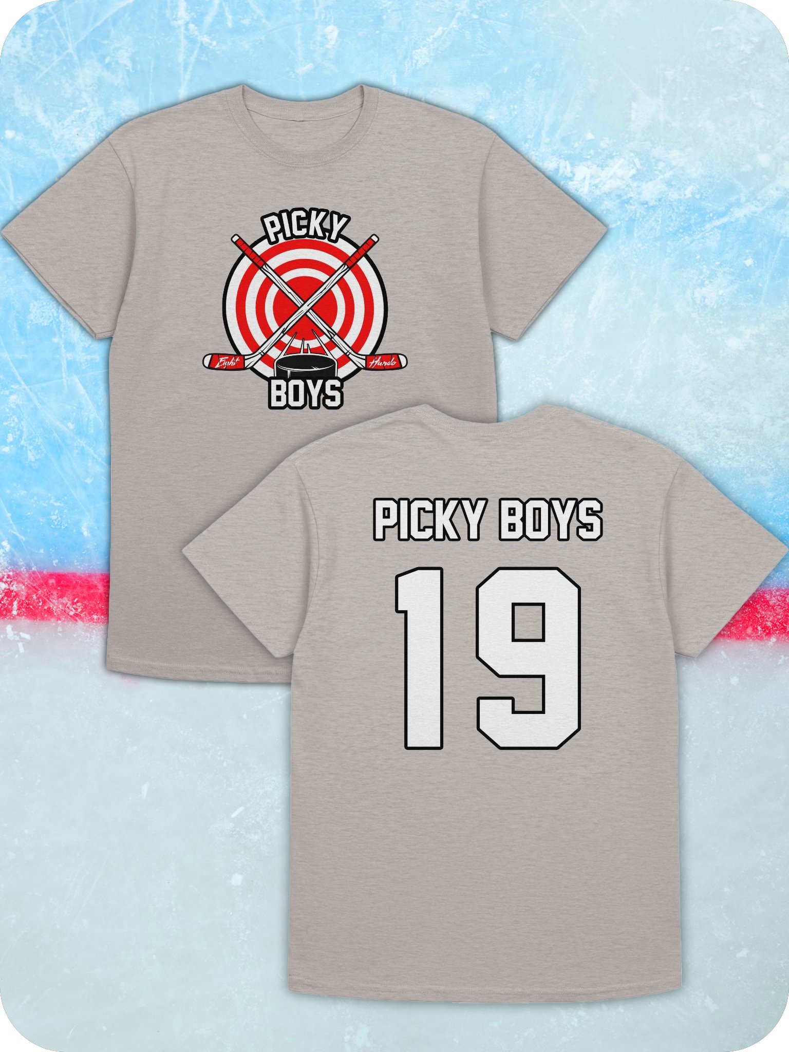 Picky Boys Hockey Club T-Shirt (4 Colors) product image (1)