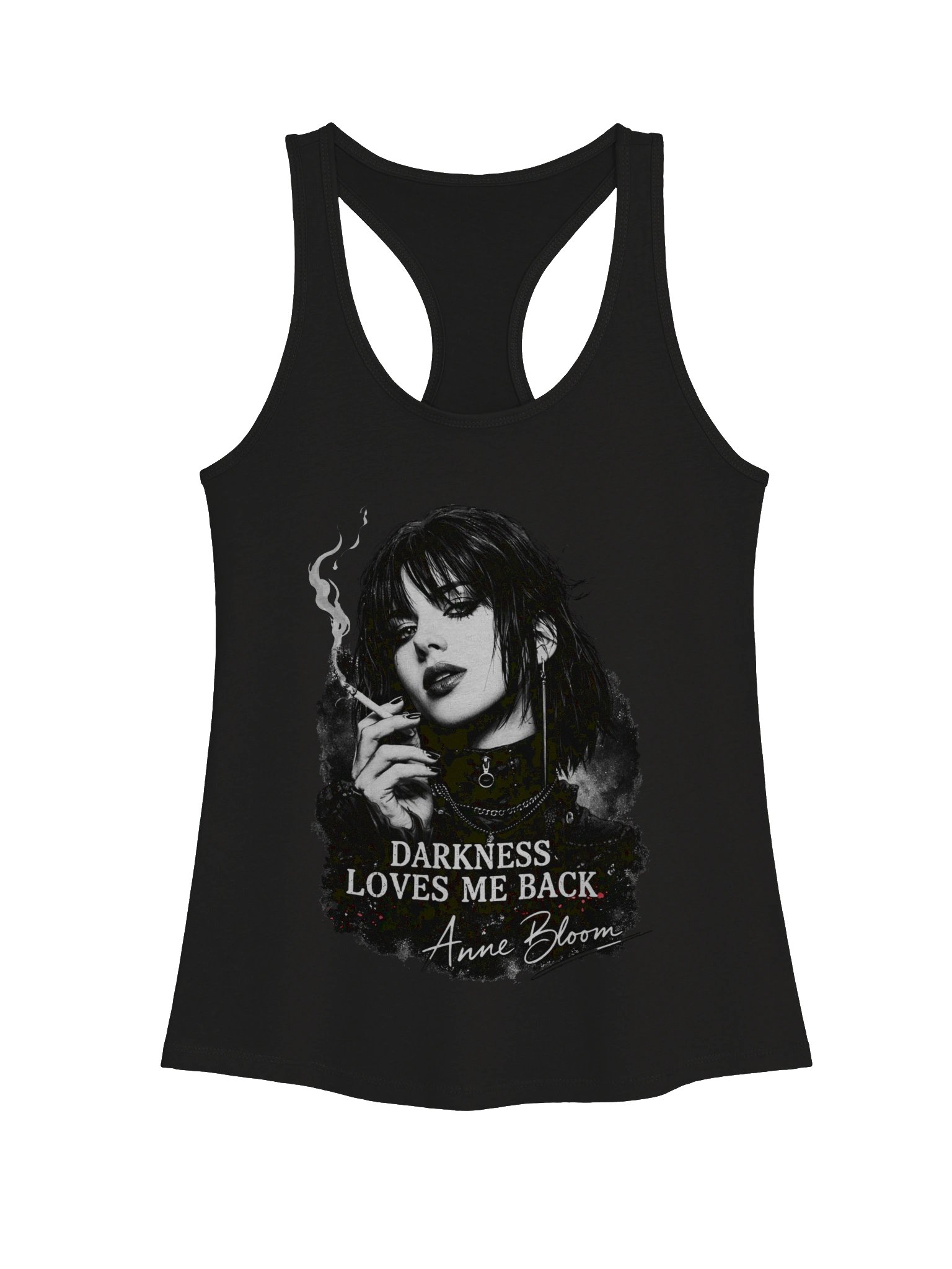 Women's Racerback Tank Top - Darkness Loves Me Back product image (1)