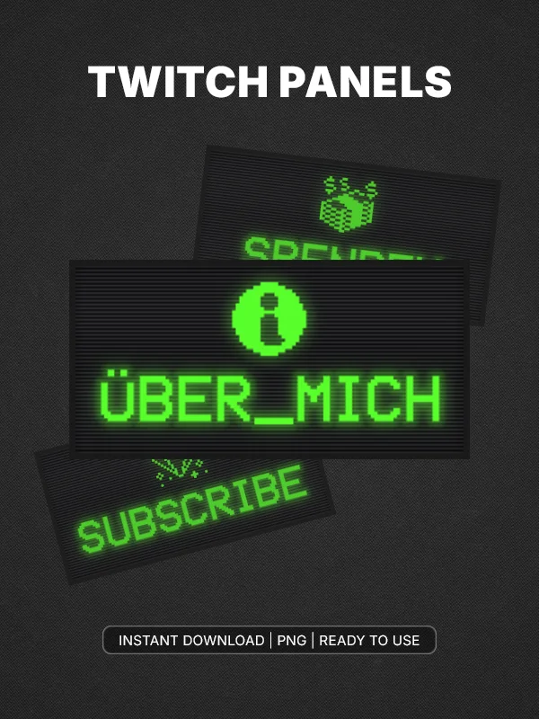Monitor Twitch Panels product image (1)