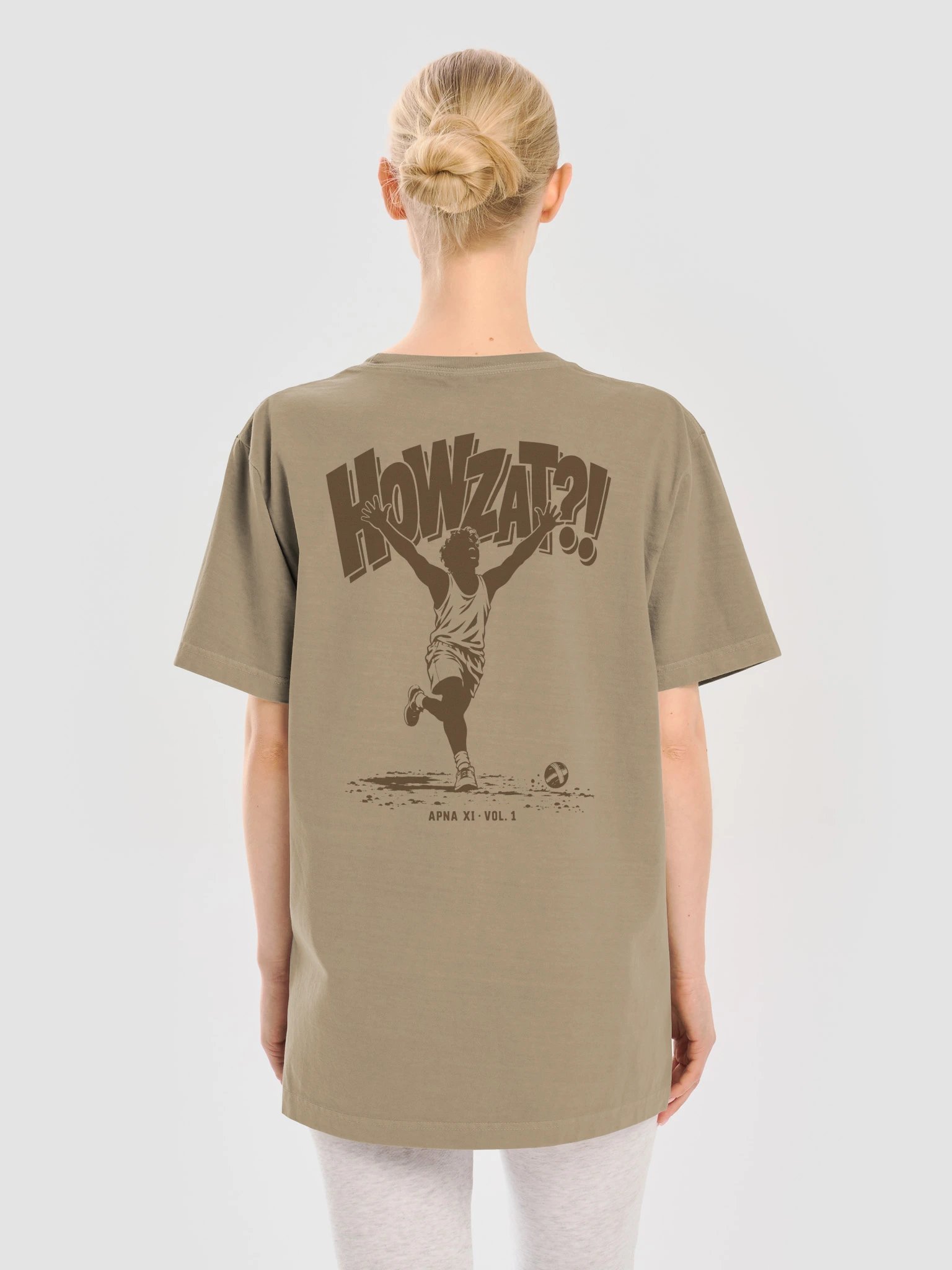 Howzat?! (Heavyweight Tee, Back Print) product image (10)