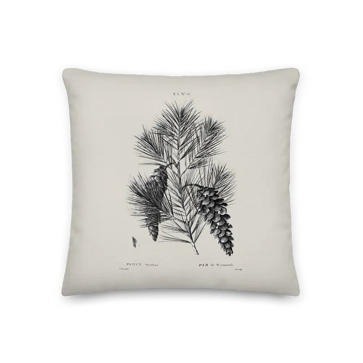 Pine Branch Paradise Premium Pillow product image (1)