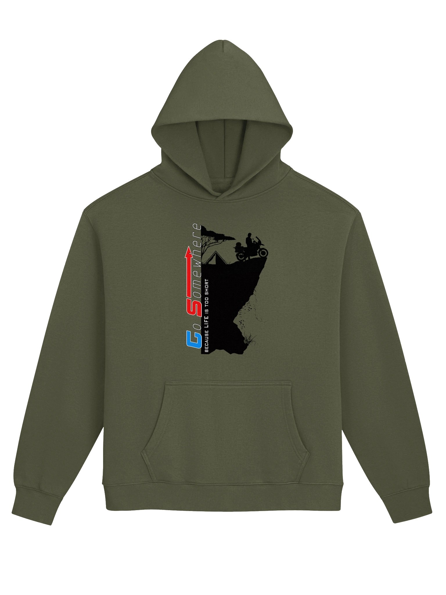 GS. Go Somewhere. Because life is too short. | MEN’S Hoodie product image (28)