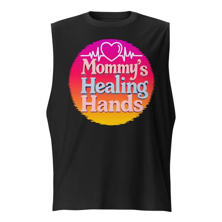 Mommy's Healing Heartbeat Muscle Tank product image (1)