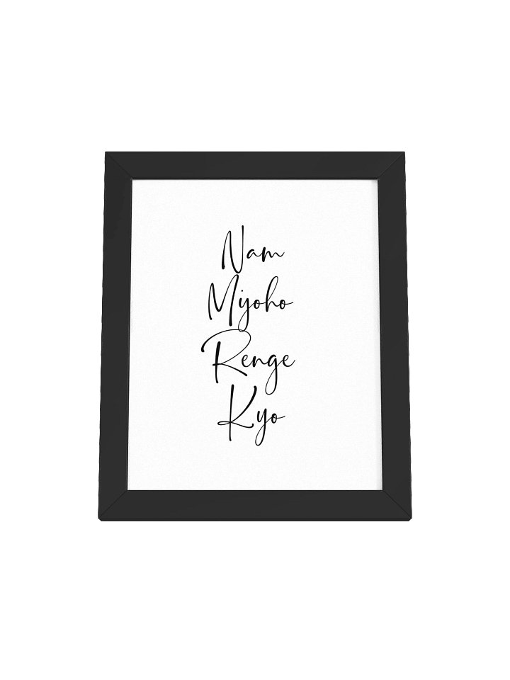Nam-myoho-renge-kyo Practice Frame product image (9)