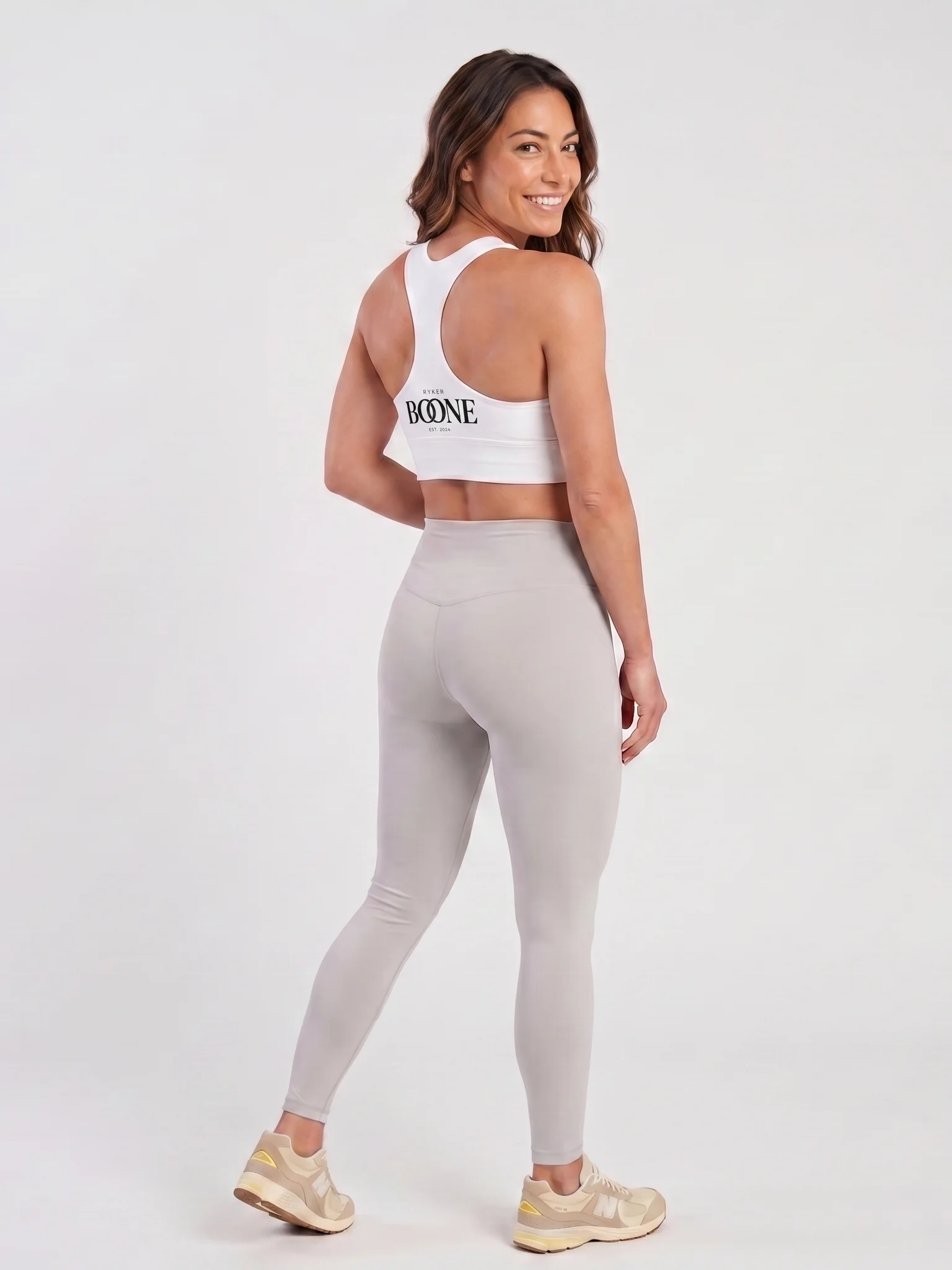 Ryker Boone "Midnight Motion" Recycled Longline Sports Bra product image (4)