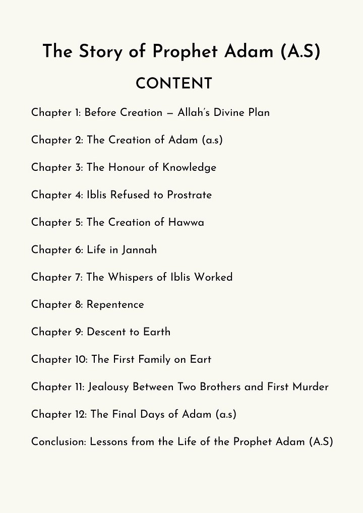 The Story of Prophet Adam (A.S) – Teenager Series product image (2)