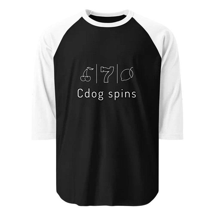 Cdog Spins Baseball T-shirt product image (1)