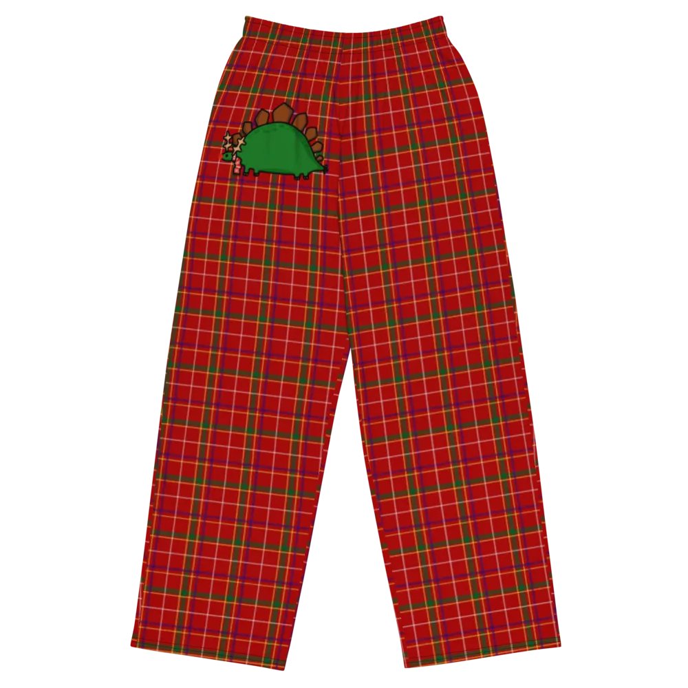 Rudolph The Stegosaurus Tartan Plaid Pants product image (1)
