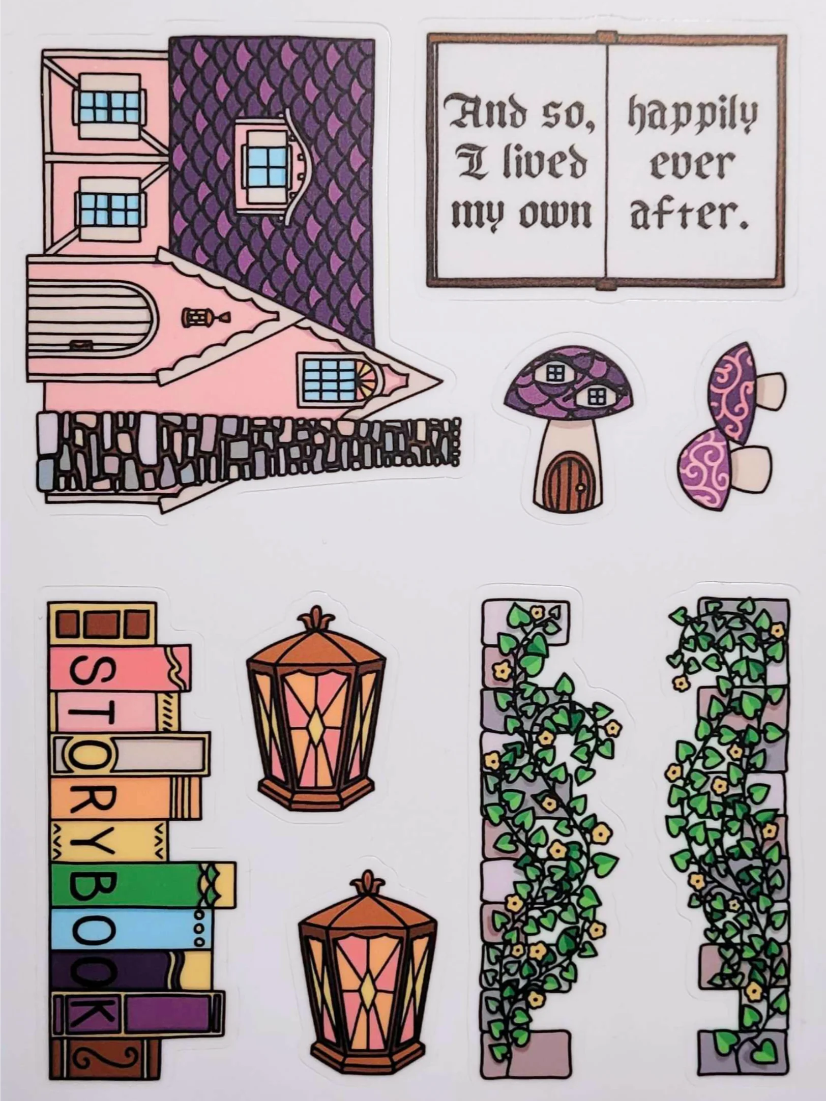 Storybook Silly Little House 9 Sticker Sheet product image (2)
