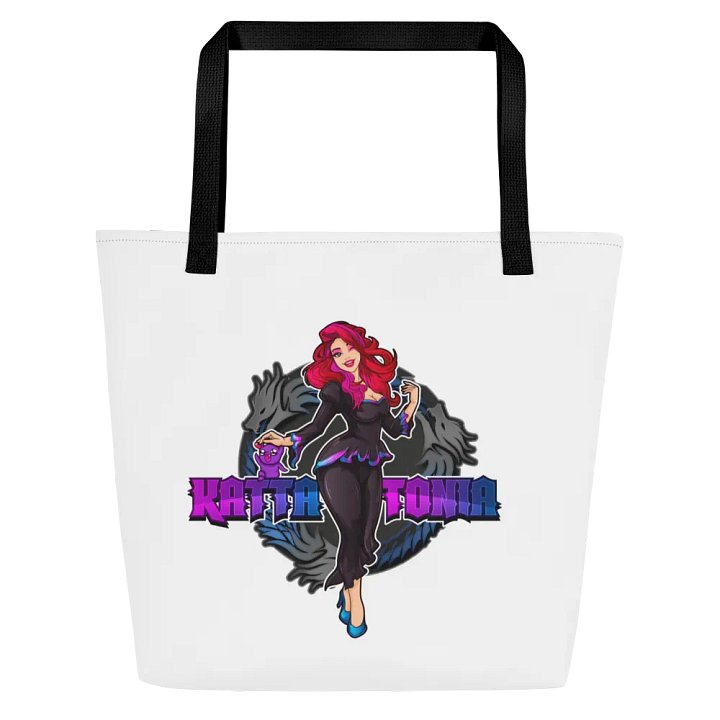 Kattatonia Logo 1 Large Tote product image (1)