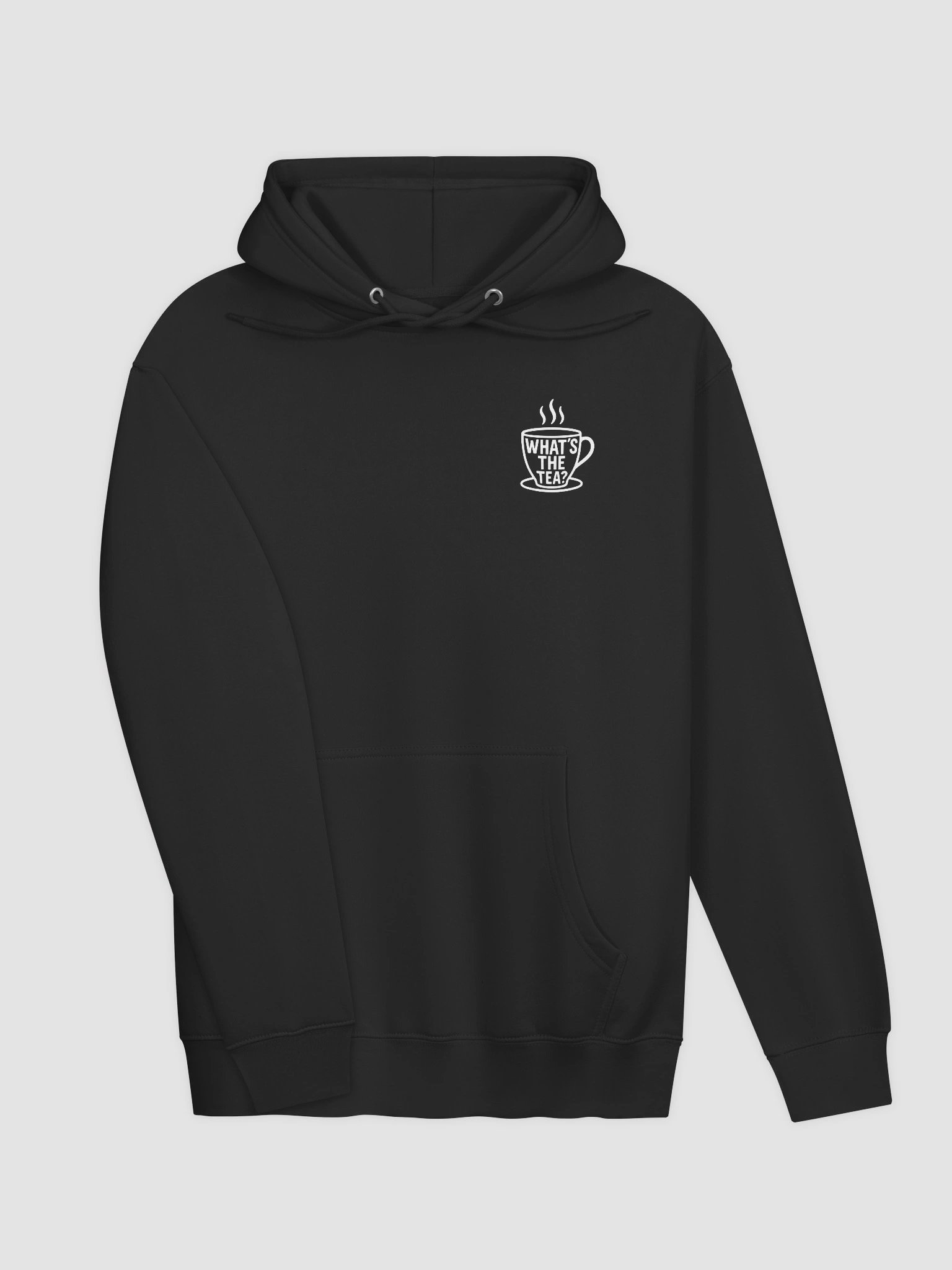 What's The Tea? Hoodie - Black product image (3)