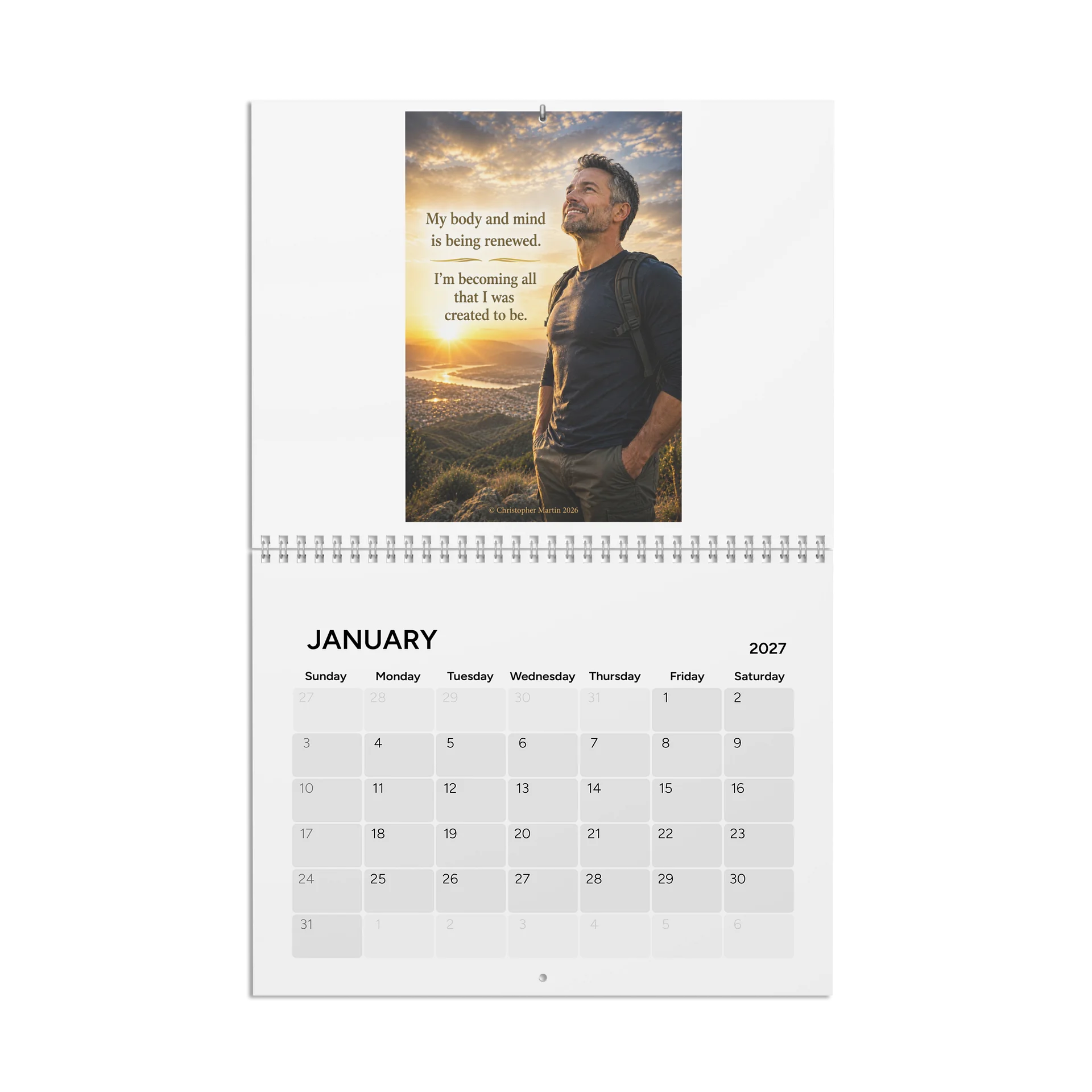 Calendar 2027 - Inspirational Sayings product image (1)