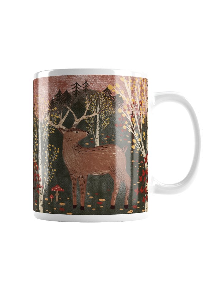 the forest deer mug product image (2)