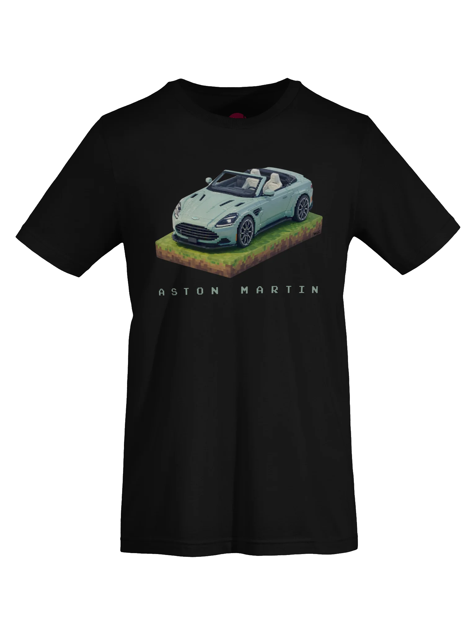 Aura Green Aston Martin Vanquish Shirt (Pixel, Retro, Minecraft) product image (55)