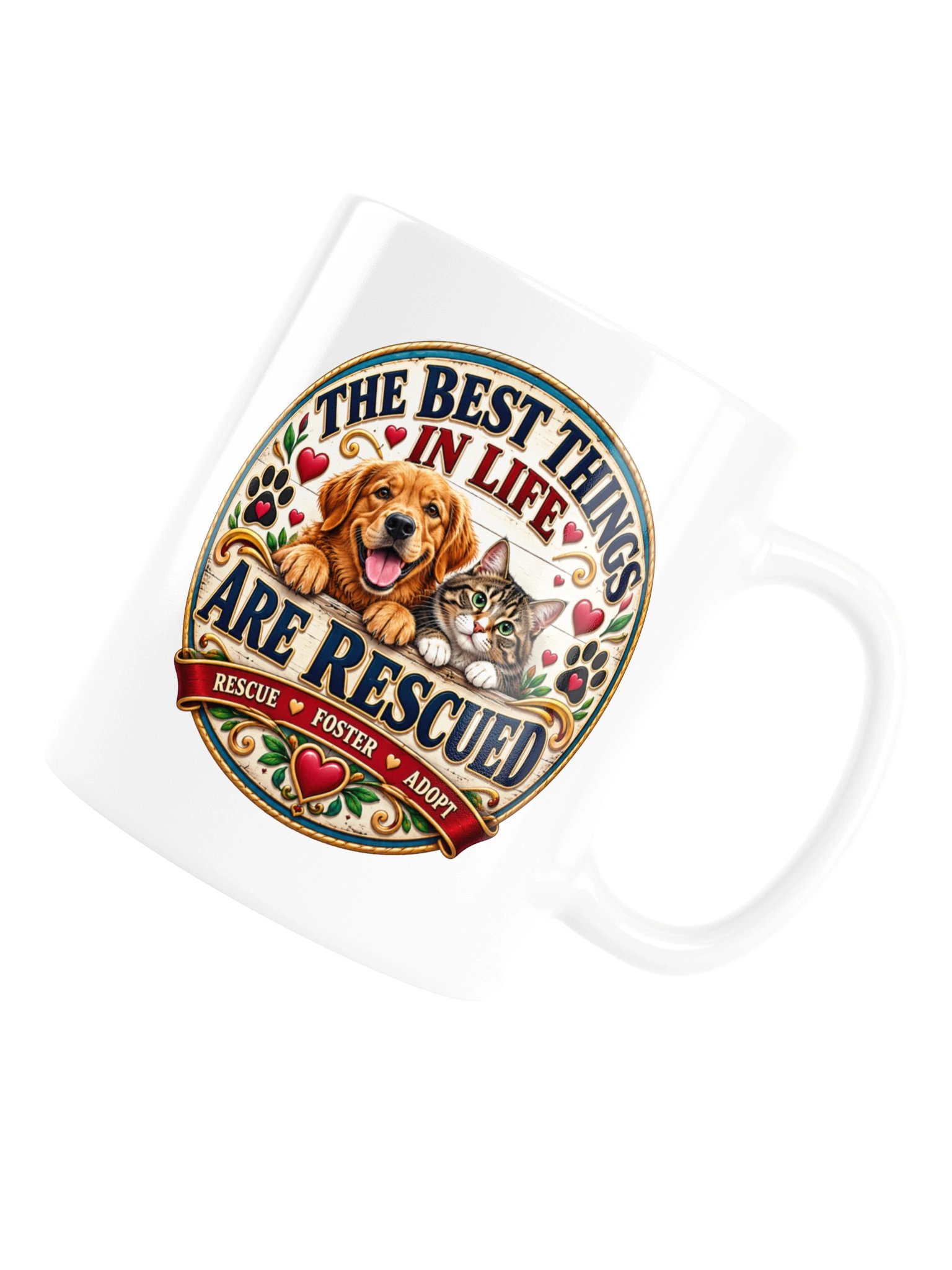 The Best Things Are Rescued Mug product image (5)