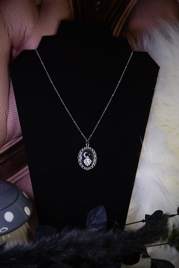 Ghost Pendant Necklace product image (2)