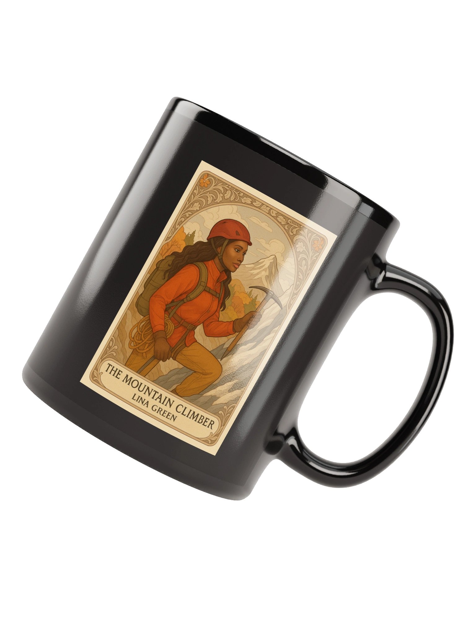 Mug - The Mountain Climber - Lina Green product image (7)