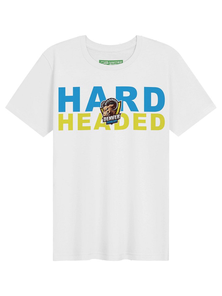 Denver Scream Hard Headed Slogan Series Tee product image (1)