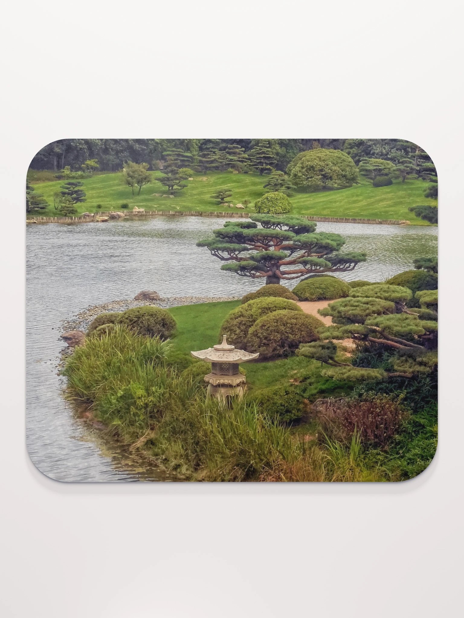 Zen Garden Pond Mouse Pad product image (2)