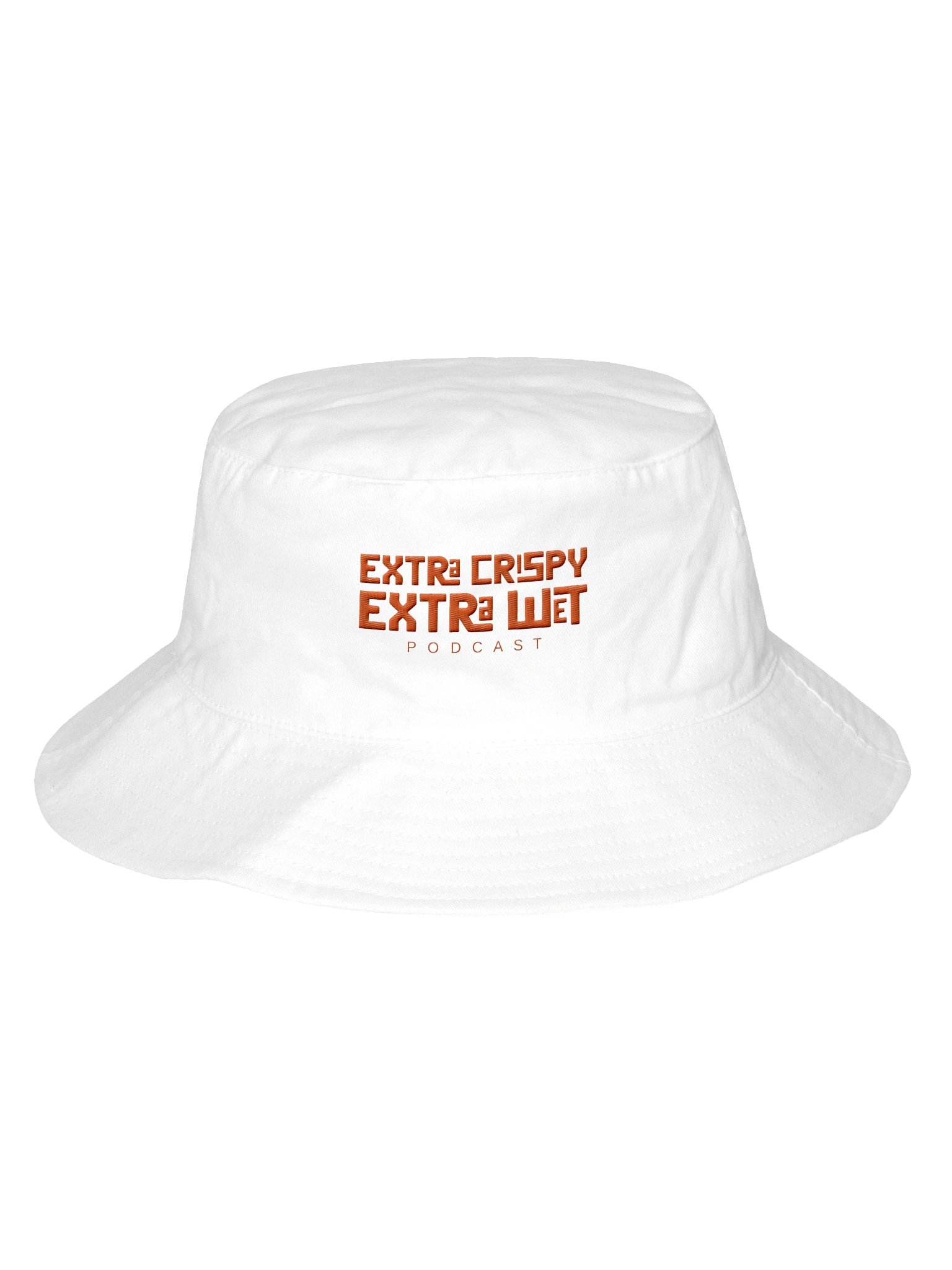 Extra Crispy Extra Wet Bucket Hat White product image (1)
