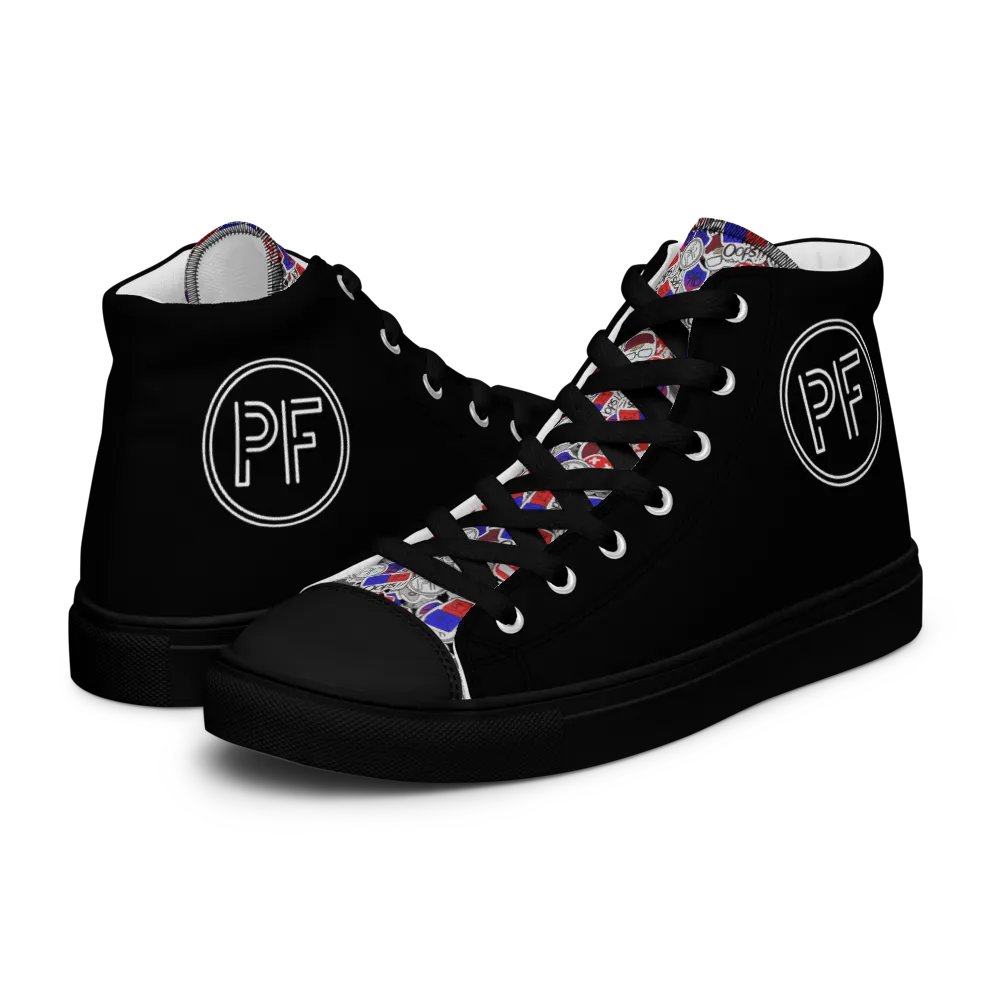 ALT + F4 Sticker-Bomb Women's Hi-Tops product image (10)