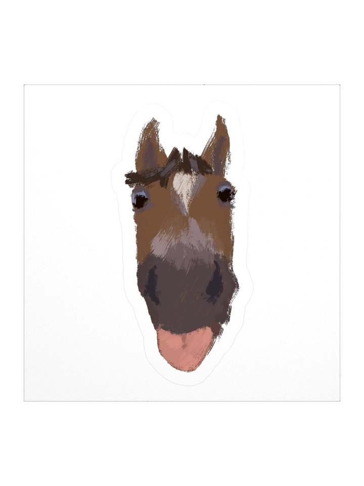 Just a horse (sticker) product image (1)