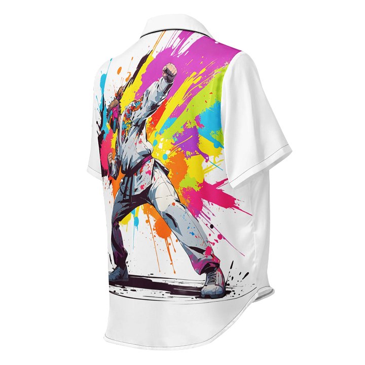 All-Over Print Women's Short Sleeve Pajama Top ( D_0144_Color Kick Taekwondo Boy of the Streets ) product image (1)