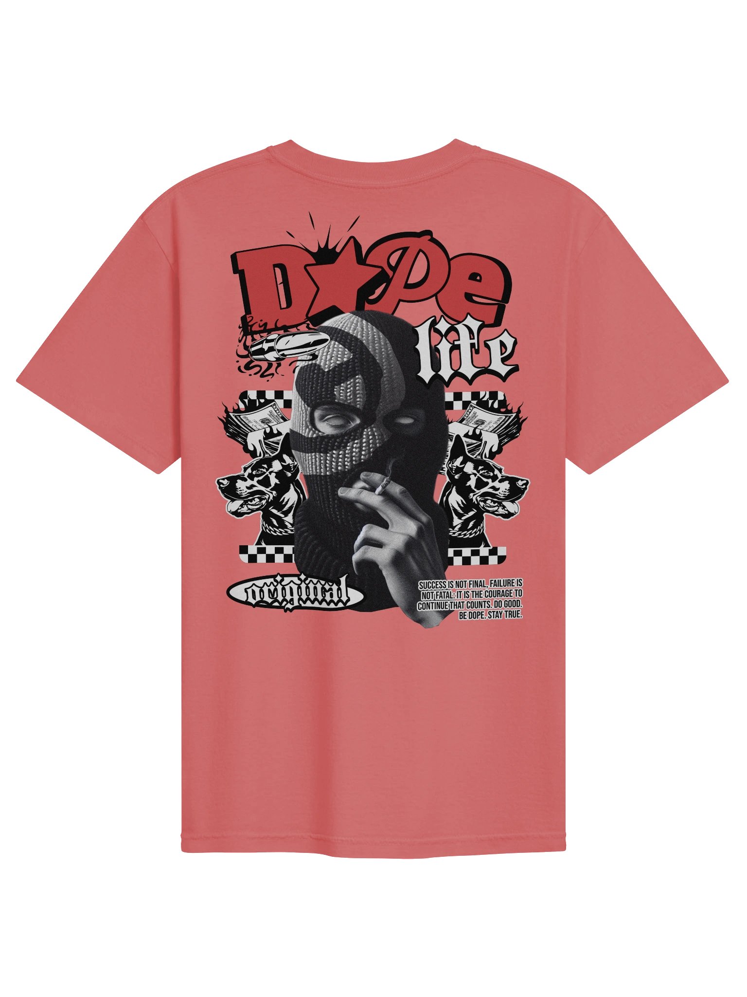 Dope Life T-Shirt | VOID Club x Comfort Colors Heavyweight Garment-Dyed Tee product image (1)