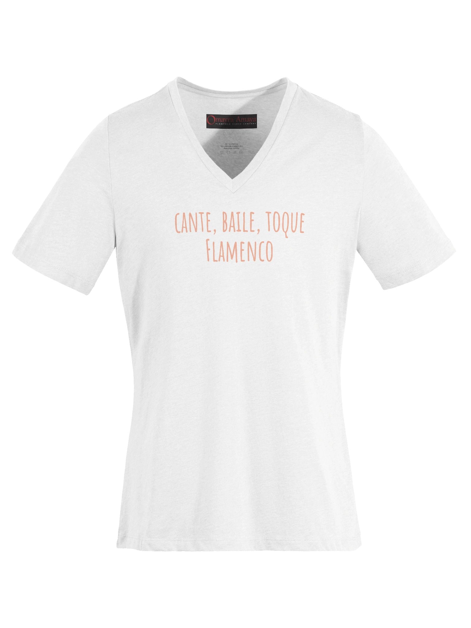 "Carmen" Bella Canvas V-neck Women T-Shirt product image (3)