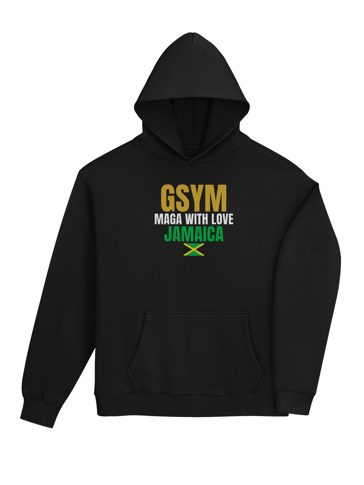 GSYM / MAGA With Love / Jamaica — Bold Tee Hoodie product image (4)