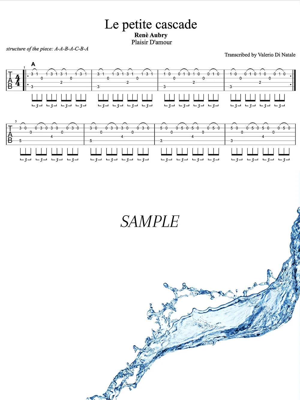 Le petite cascade by René Aubry product image (3)
