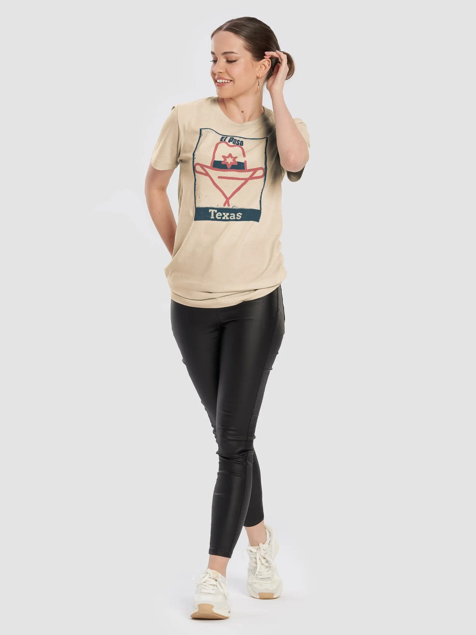 Starry Cowboy Hat El Paso Texas T-Shirt product image (5)