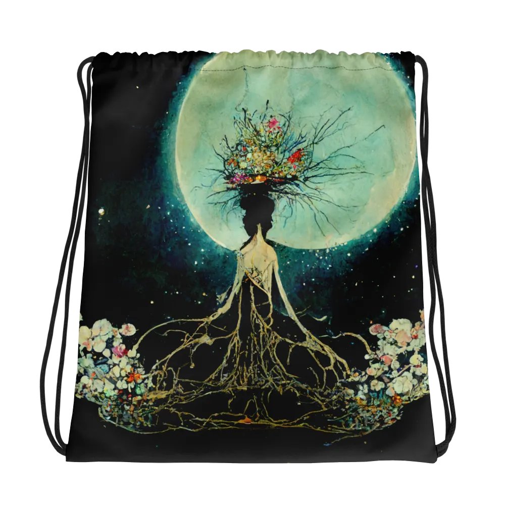 Vibrant Adventure Drawstring Backpack product image (1)