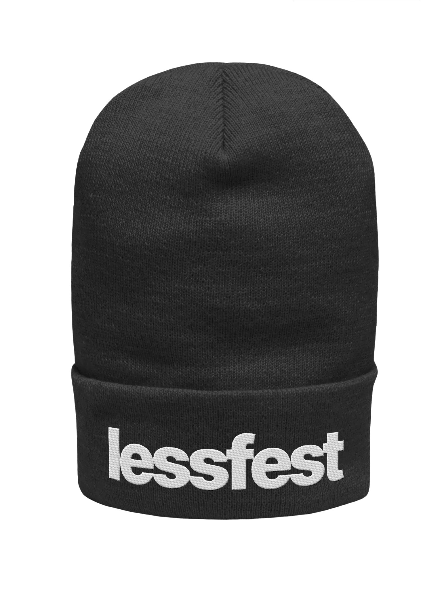 lessfest beanie product image (1)