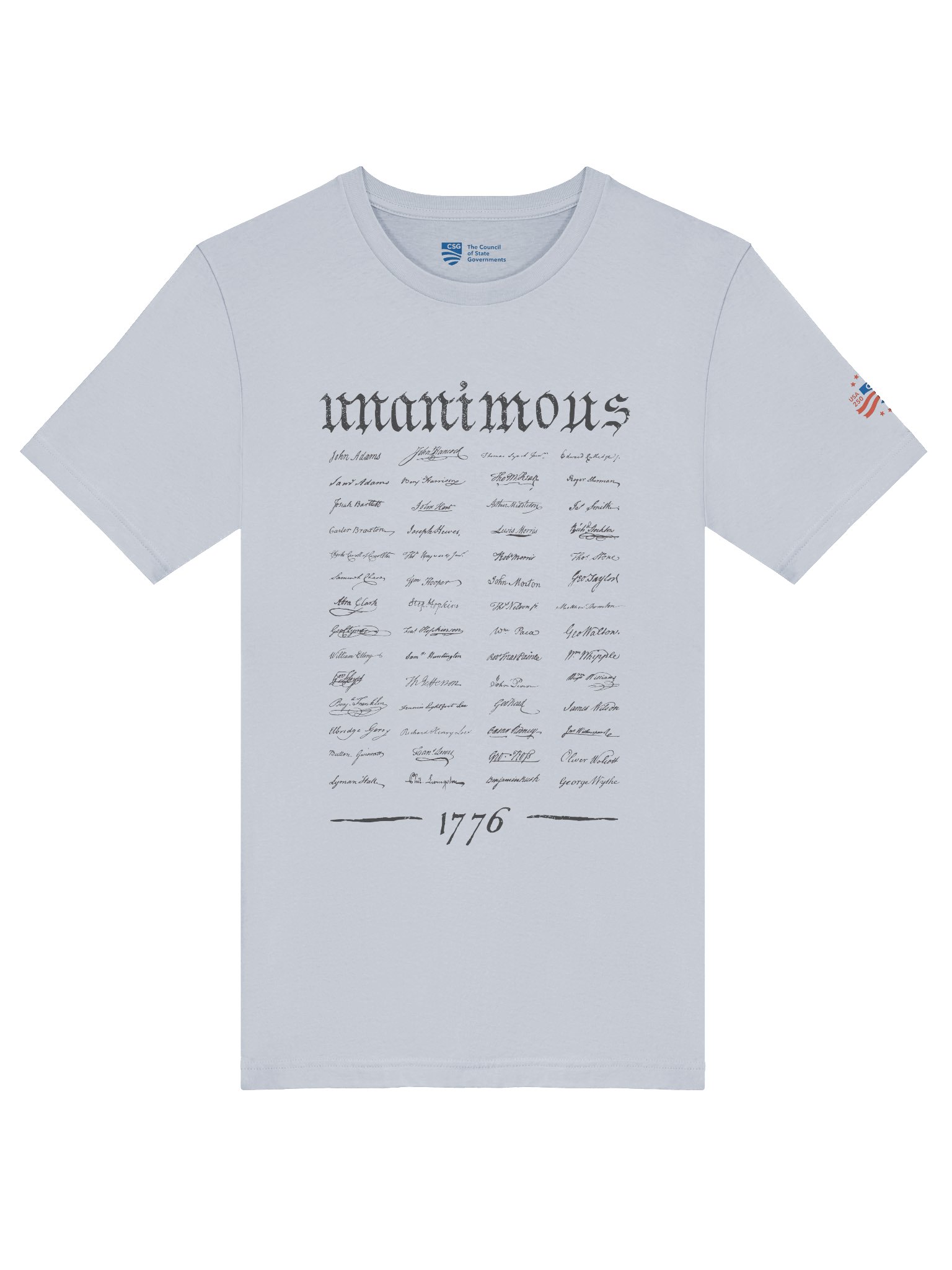 Unanimous 1776 Signers — Tee product image (5)