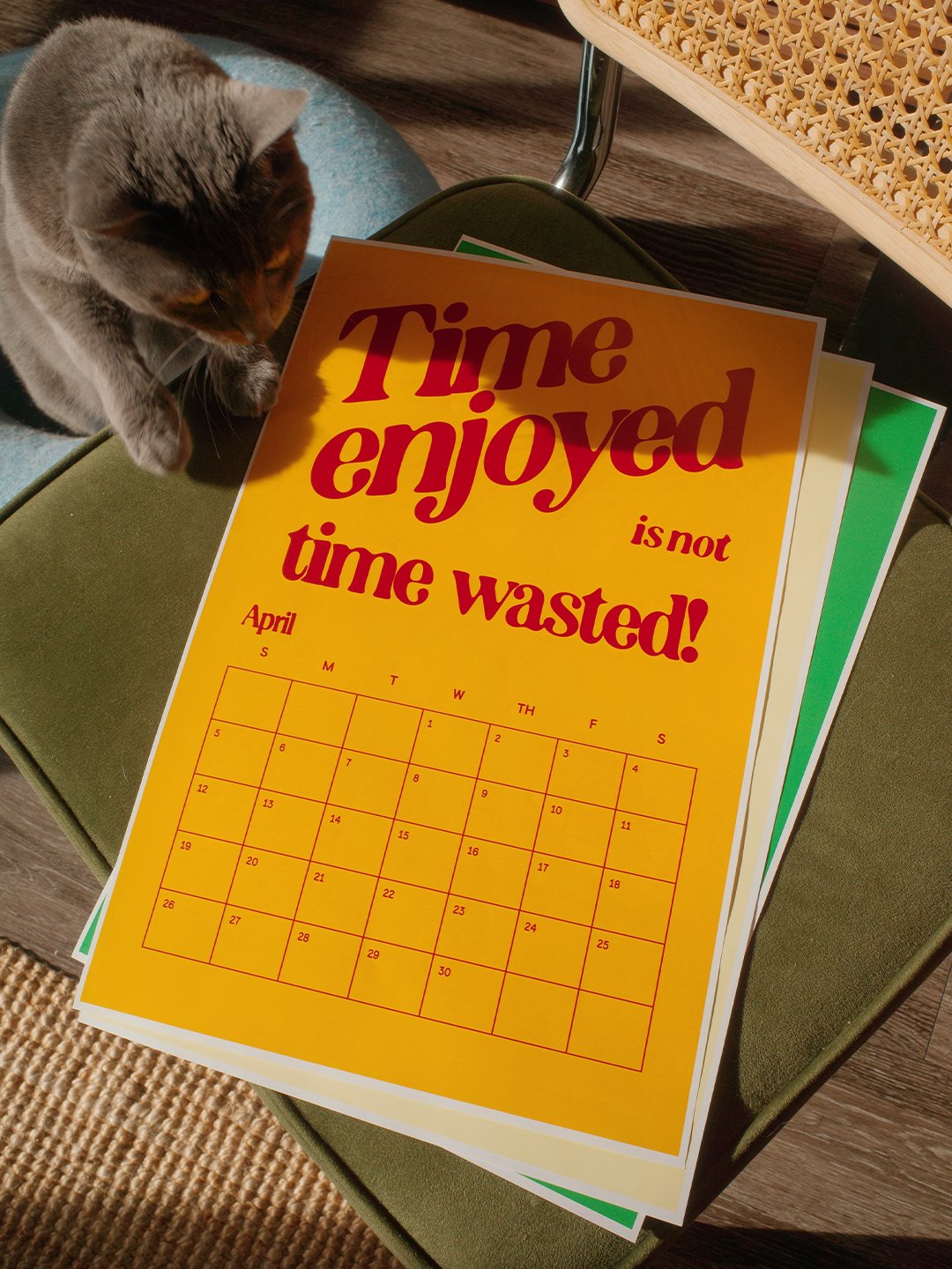 2026 Digital Affirmations Calendar (Sunday start date) product image (3)