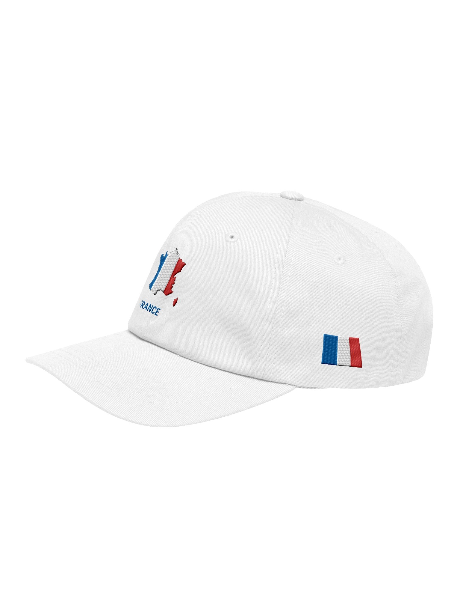 France 2026 World Cup Flag Dad Hat - France Soccer Fan Cap - Premium Embroidered Chino Cotton Twill product image (3)
