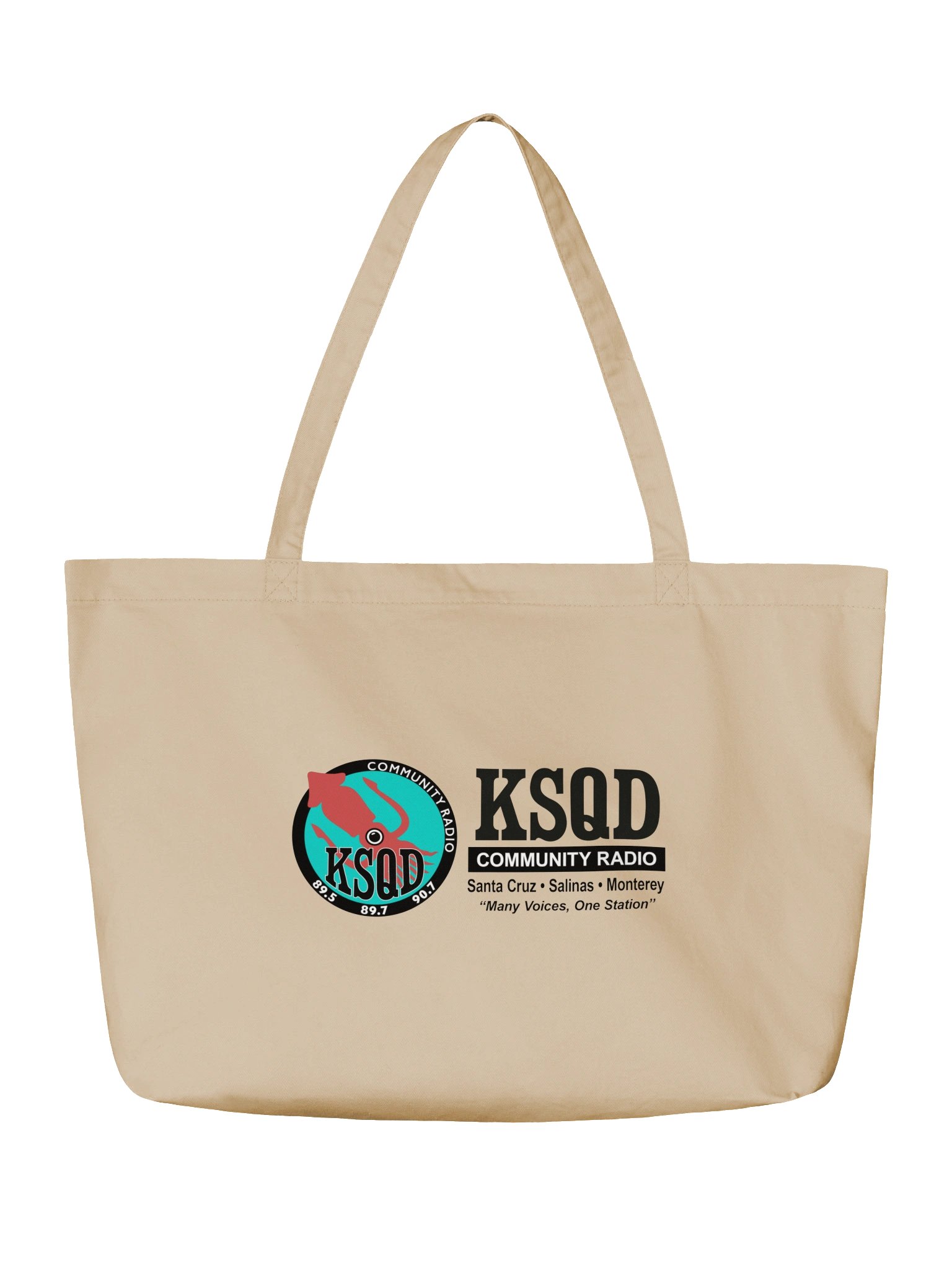 KSQD 2026 Winning Design – Squid & Ocean Organic Cotton Tote product image (3)