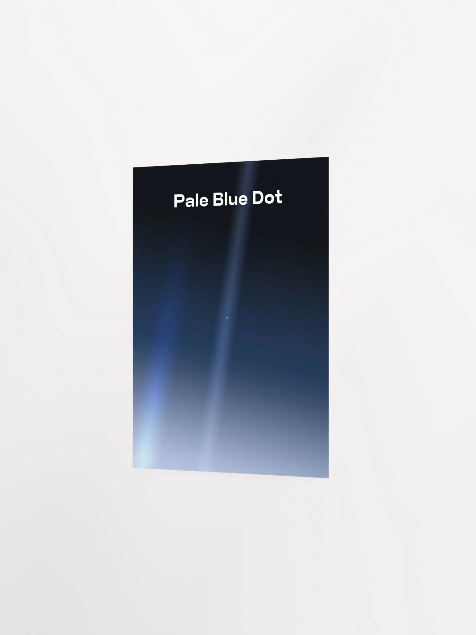 Pale Blue Dot poster, NASA Voyager 1 (2020 revision) — Space poster product image (7)