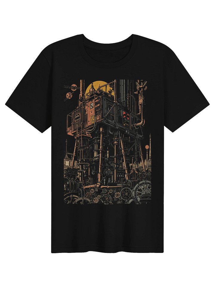 Industrial Sci-Fi Tower Lightweight T-Shirt product image (1)