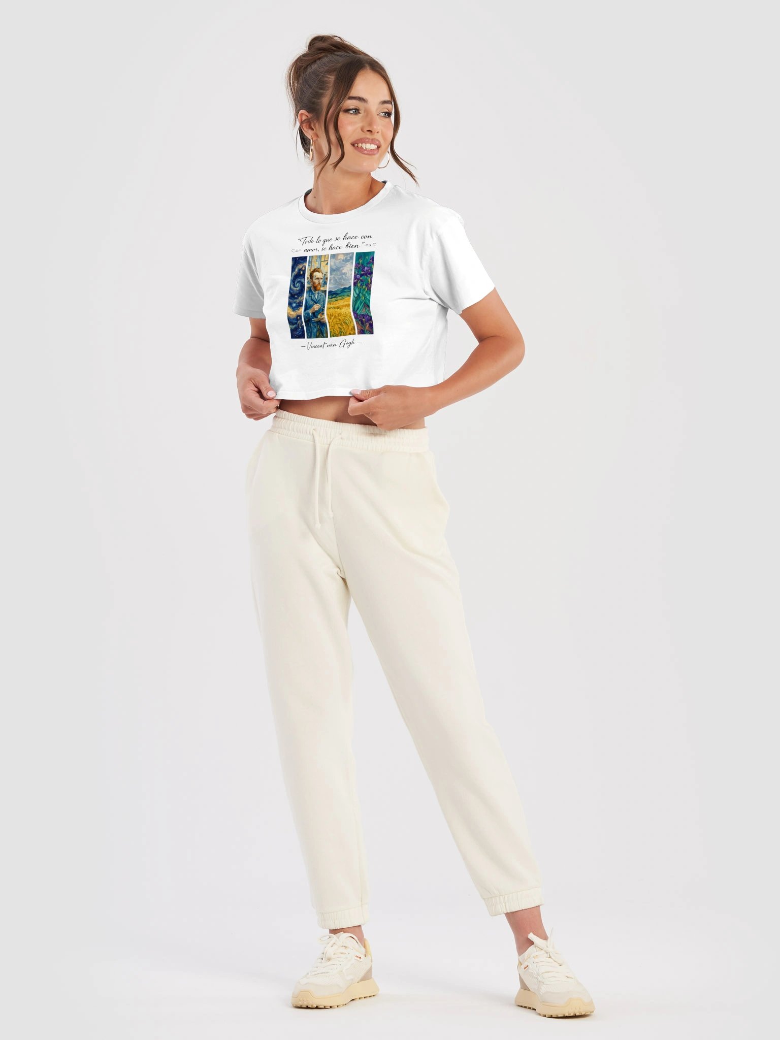 Van Gogh Inspirational Crop Top product image (50)