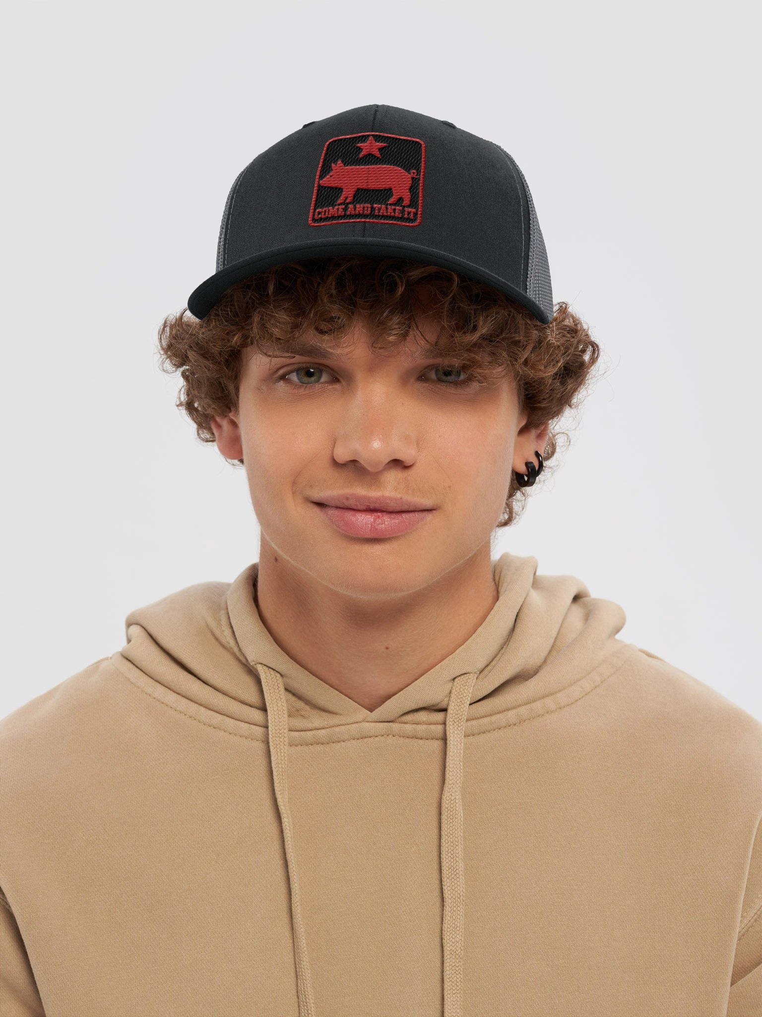 Gonzalez Flag Pig Hat (Red) product image (5)